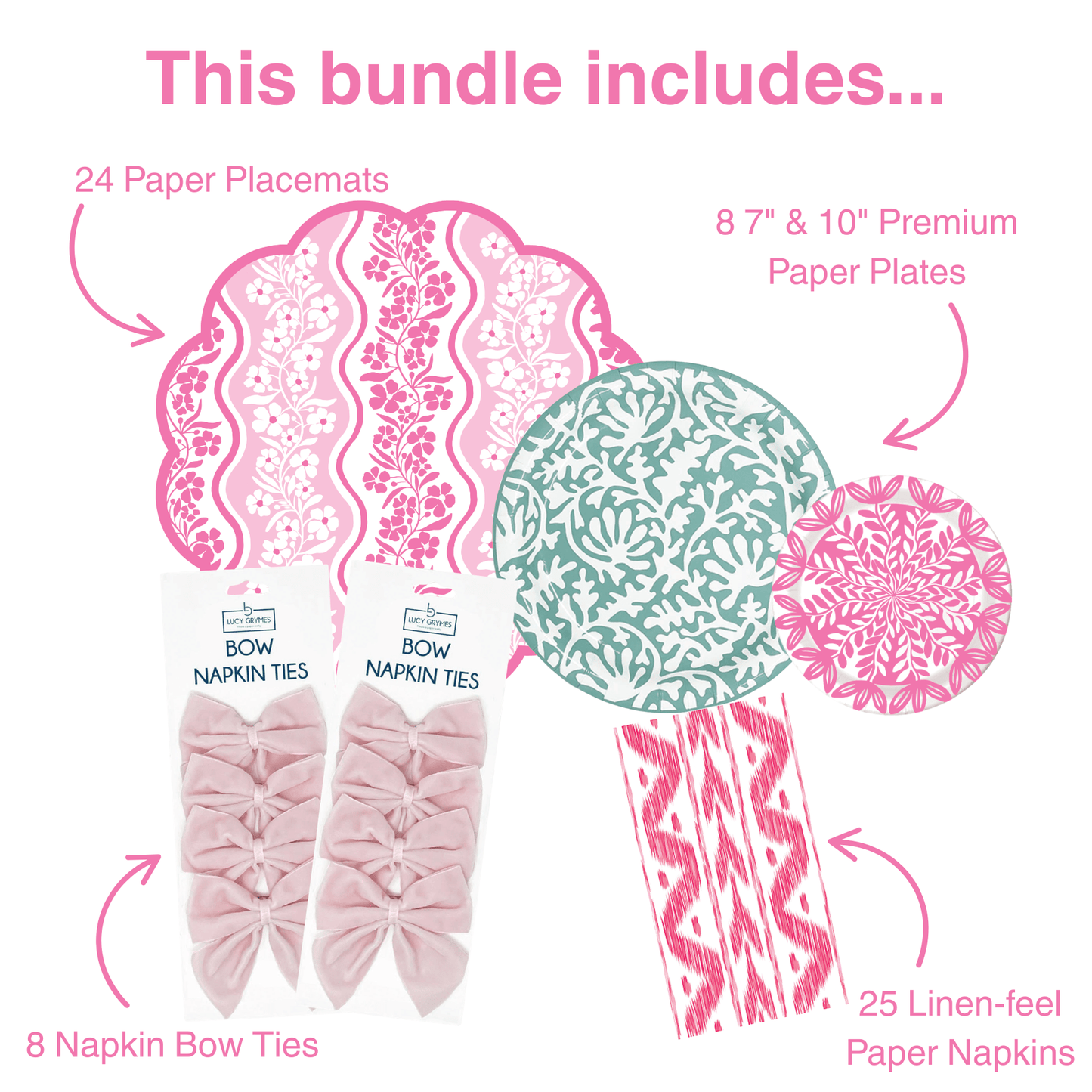 Pink Posey Full Tabletop Bundle