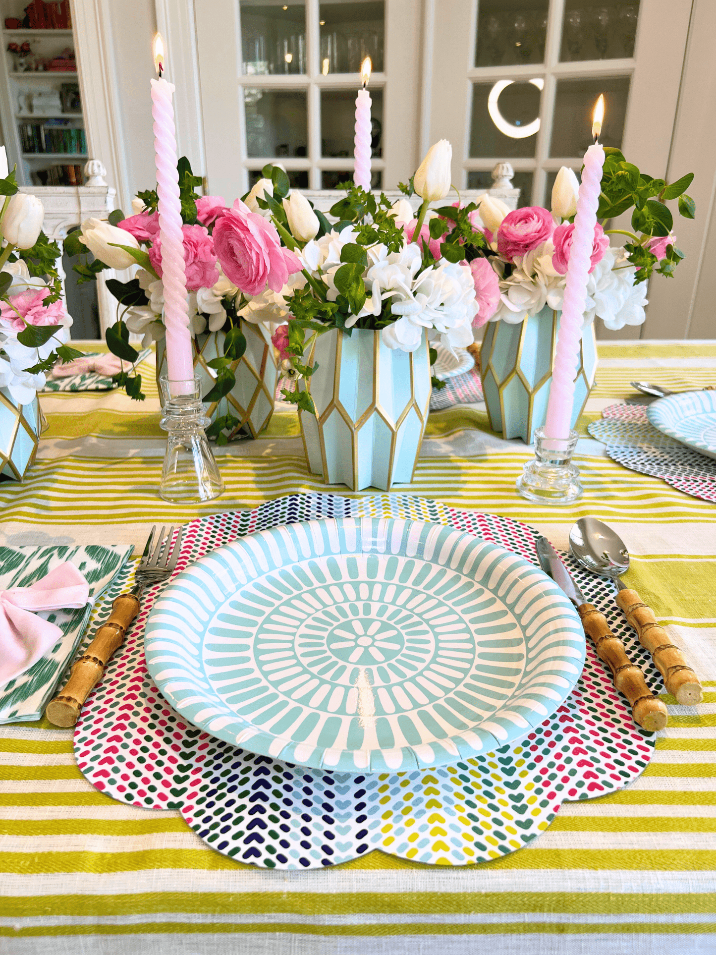 Chevron Dots Full Table Bundle
