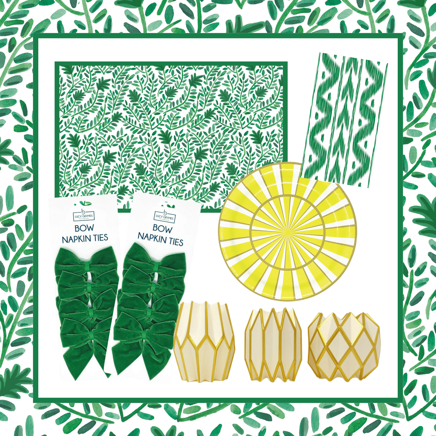 Vine Rectangle Full Table Bundle