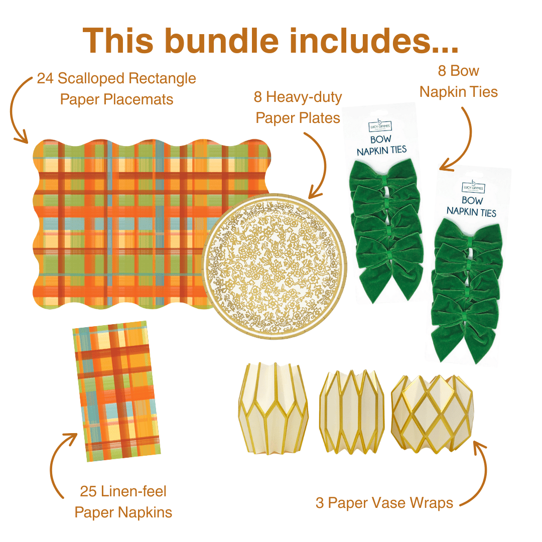 Fall Plaid Full Table Bundle