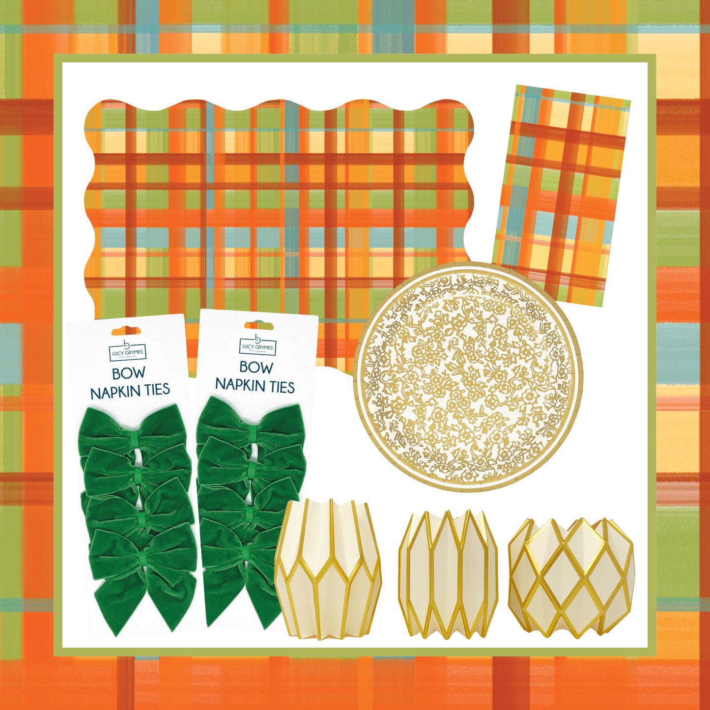 Fall Plaid Full Table Bundle