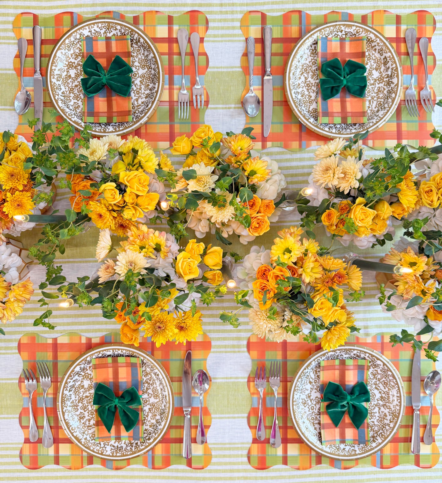 Fall Plaid Full Table Bundle
