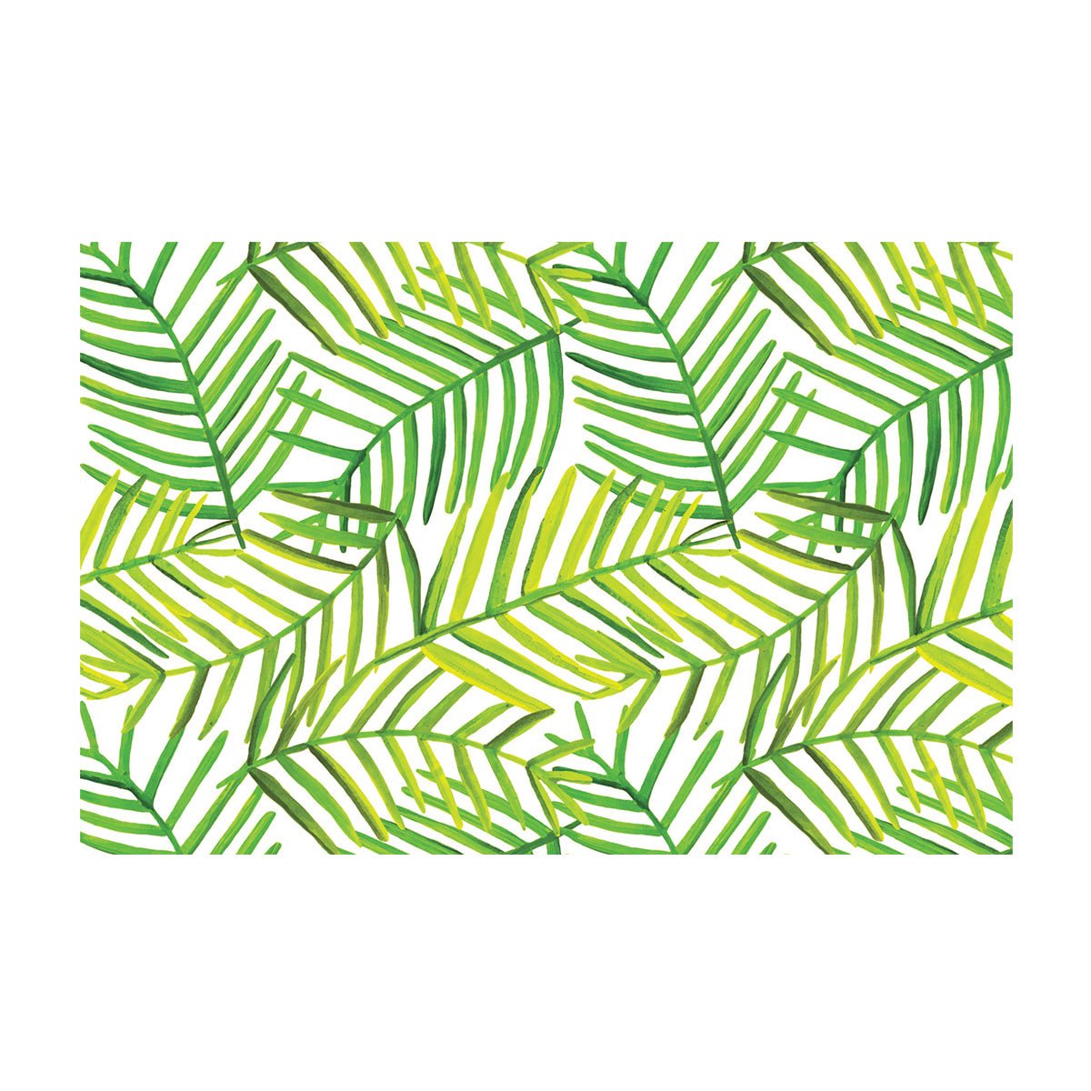 Green Leaf Paper Placemats