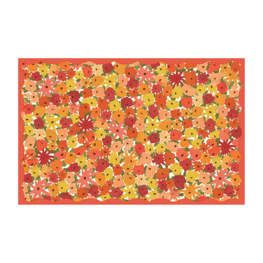 Fall Florals Paper Placemats