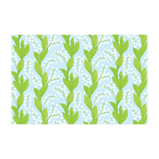 Lily of the Valley Paper Placemats