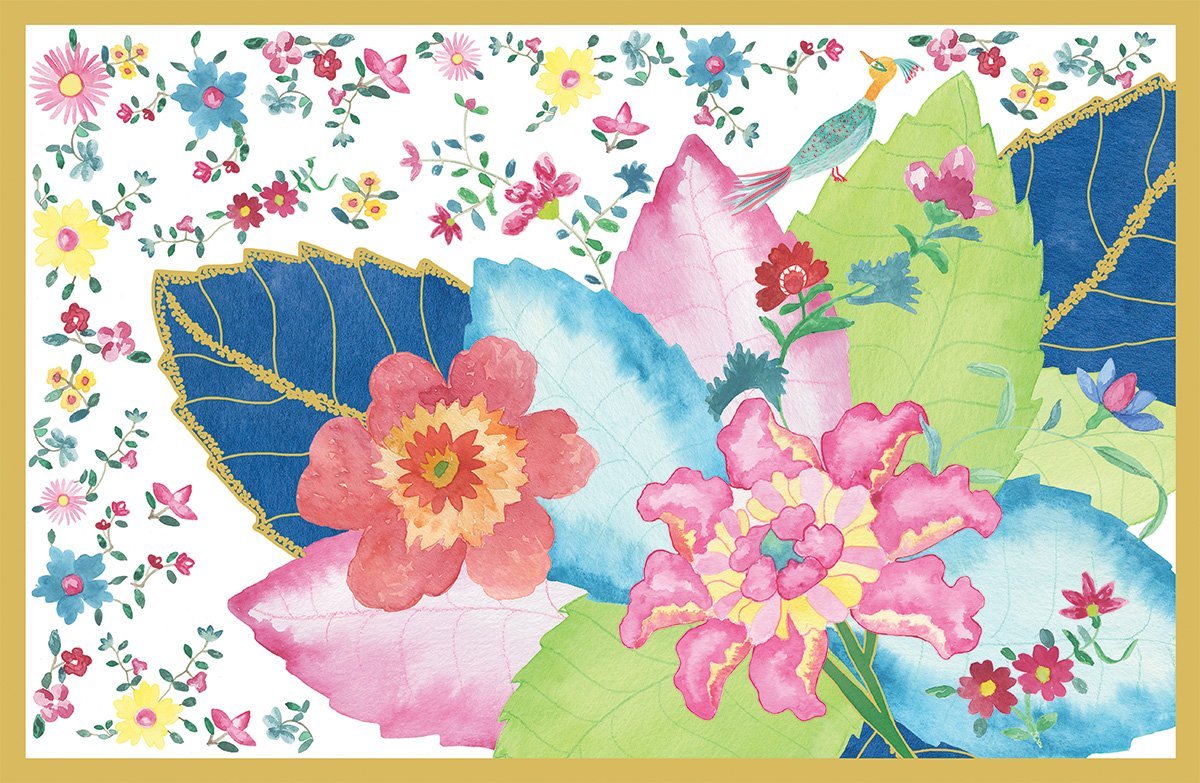 Fruit Grove Paper Placemats by Lucy Grymes