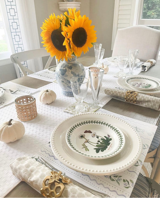 Embrace Autumn's Elegance: A Neutral Fall Table