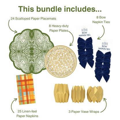 Wood Full Table Bundle