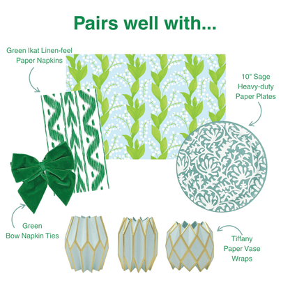 Lily of the Valley Paper Placemats