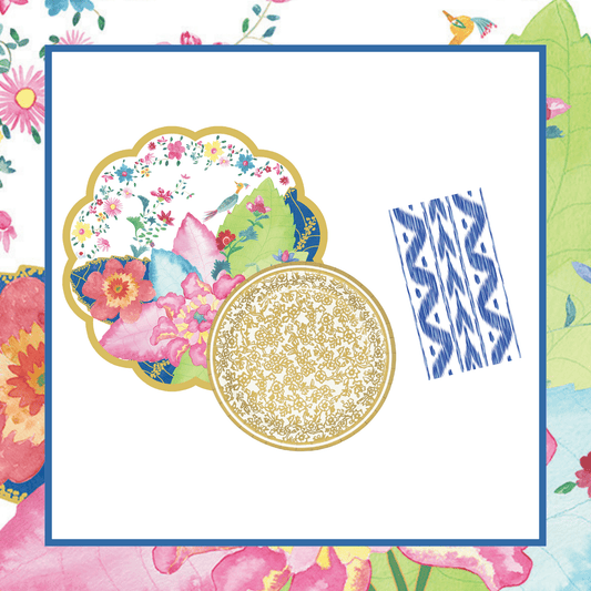 Fall Tobacco Leaf Table Bundle (Placemats + Plates + Napkins)