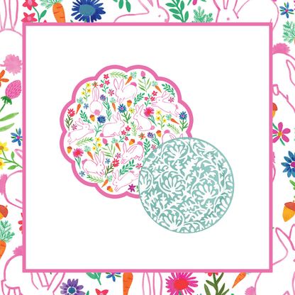 Bunny Garden Table Bundle (Placemats + Plates)