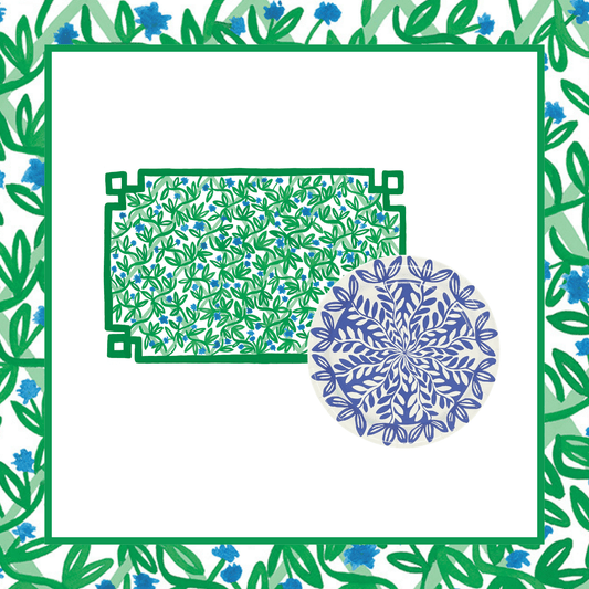 Trellis Table Bundle (Placemats + Plates)