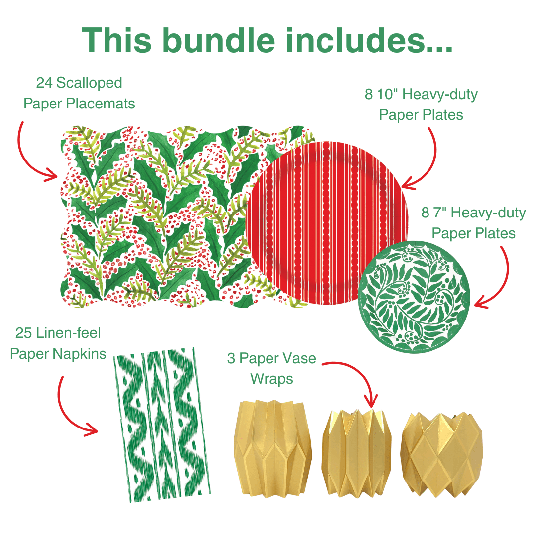 Jolly Holly 2 Full Table Bundle