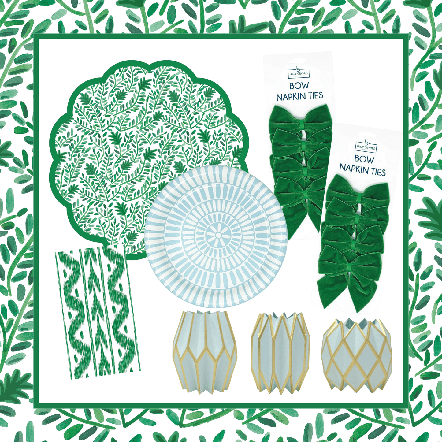 Vine Scalloped Full Table Bundle