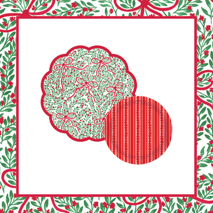 Bow Garden 1 Table Bundle (Placemats + 10" Plates)