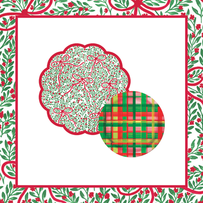 Bow Garden 2 Table Bundle (Placemats + 10" Plates)