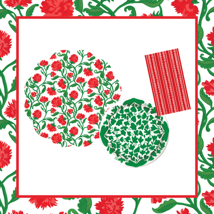 Carnation  1 Table Bundle (Placemats + 10" Plates + Napkins)