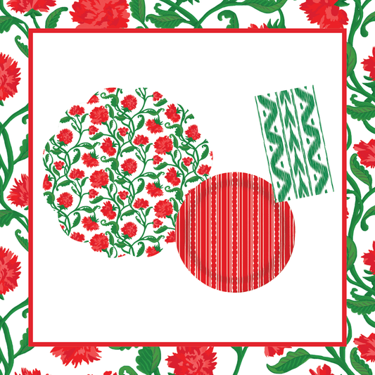 Carnation 2 Table Bundle (Placemats + 10" Plates + Napkins)