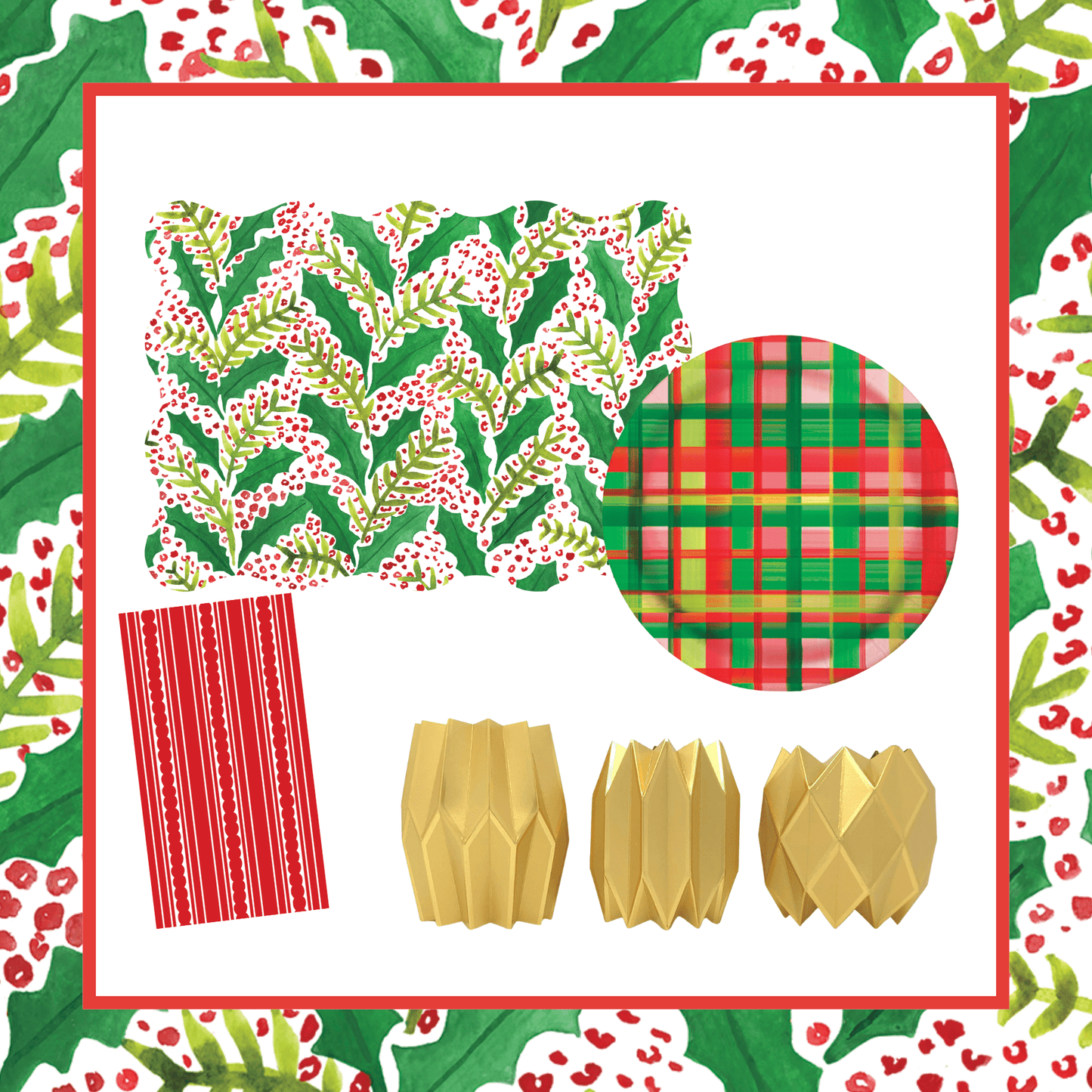 Jolly Holly 1 Full Table Bundle