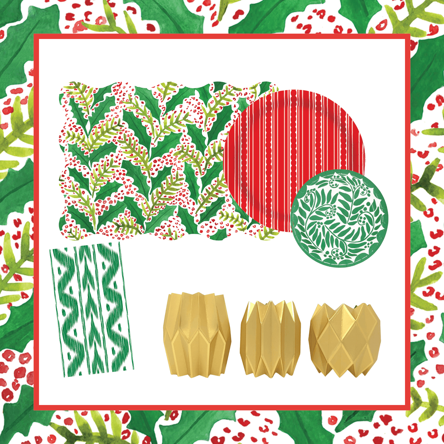 Jolly Holly 2 Full Table Bundle