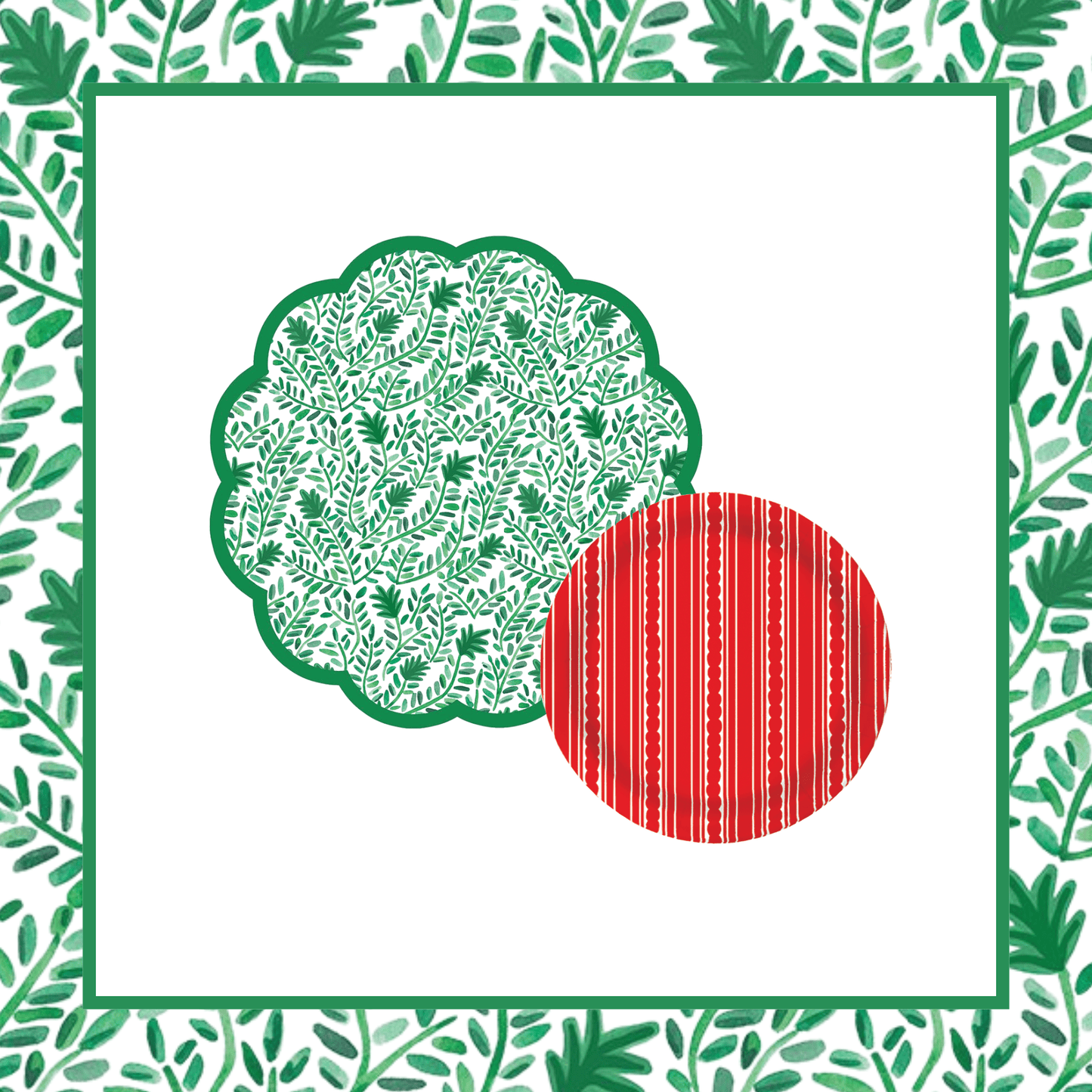 Vine 2 Table Bundle (Placemats + 10" Plates)