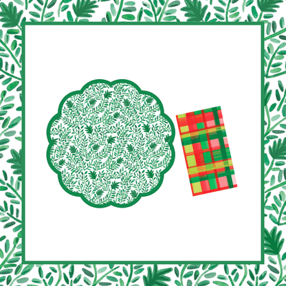 Vine 2 Table Bundle (Placemats + Napkins)
