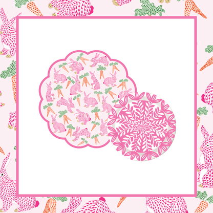 Herend Bunny Tabletop Bundle (Placemats, 10" Plates)