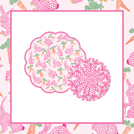 Herend Bunny Tabletop Bundle (Placemats, 10" Plates)