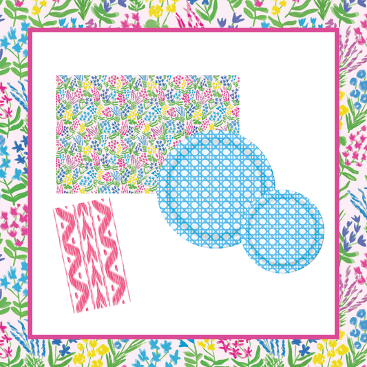 Secret Garden Tabletop Bundle (Placemats, Plates, Napkins)