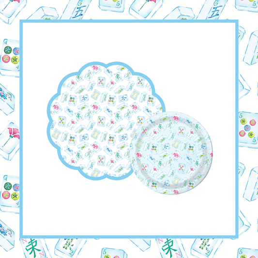 Mahjong Tabletop Bundle (Placemats, 10" Plates)