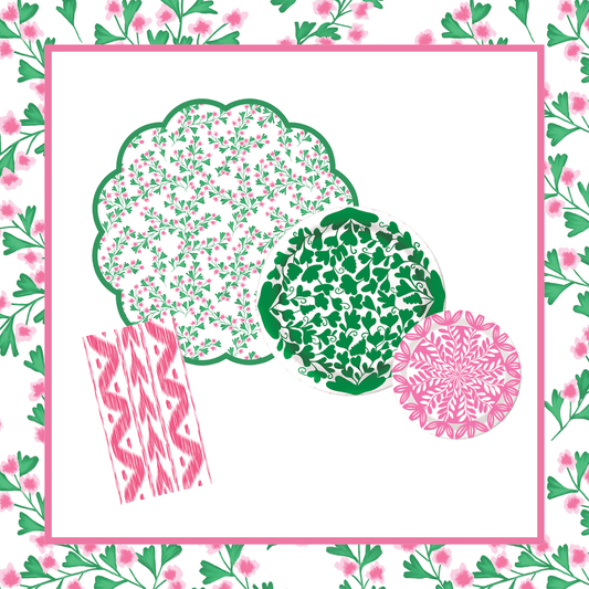 Cherry Blossom Tabletop Bundle (Placemats, Plates, Napkins)