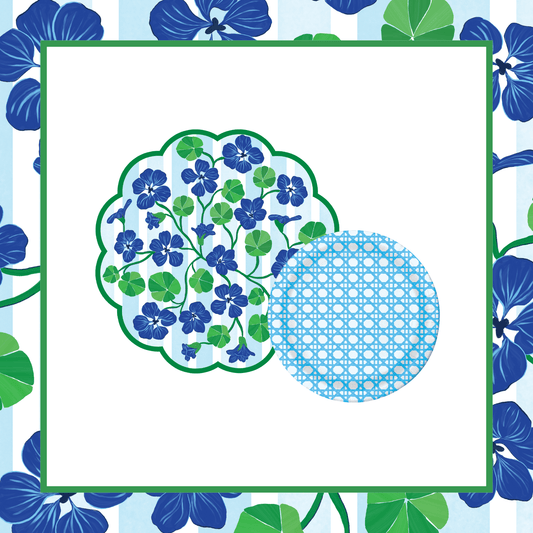 Nasturtium Tabletop Bundle (Placemats, 10" Plates)
