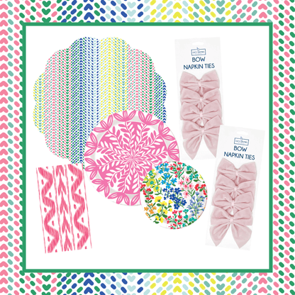 Chevron Dots Full Tabletop Bundle