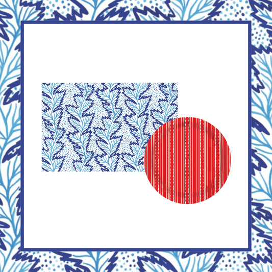 Blue Nettle Patriotic Tabletop Bundle (Placemats, Plates)