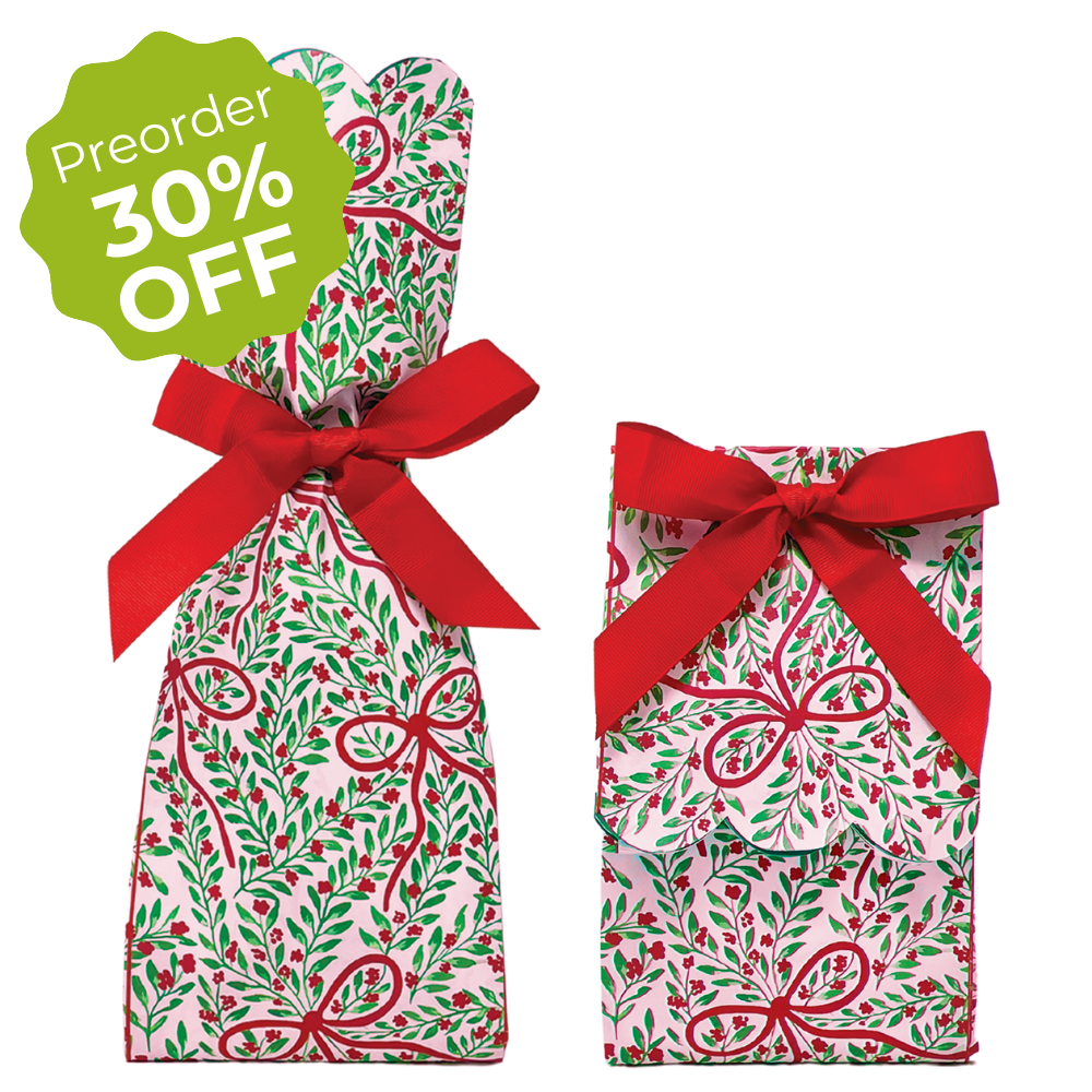 Bow Garden Wine + Gift Bag Kits