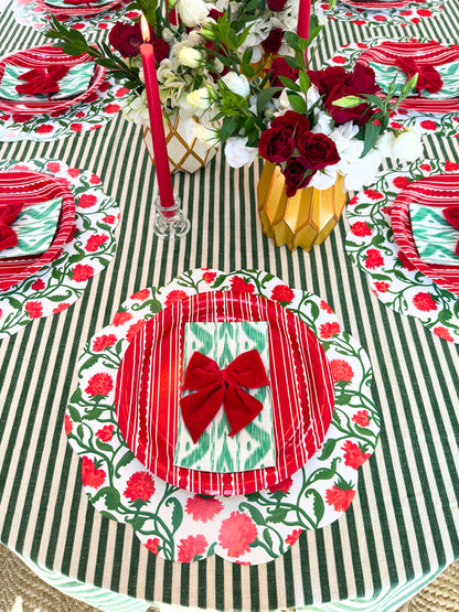 Carnation 2 Table Bundle (Placemats + 10" Plates + Napkins)