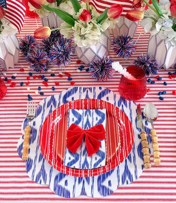 Ikat Patriotic Full Tabletop Bundle thumbnail
