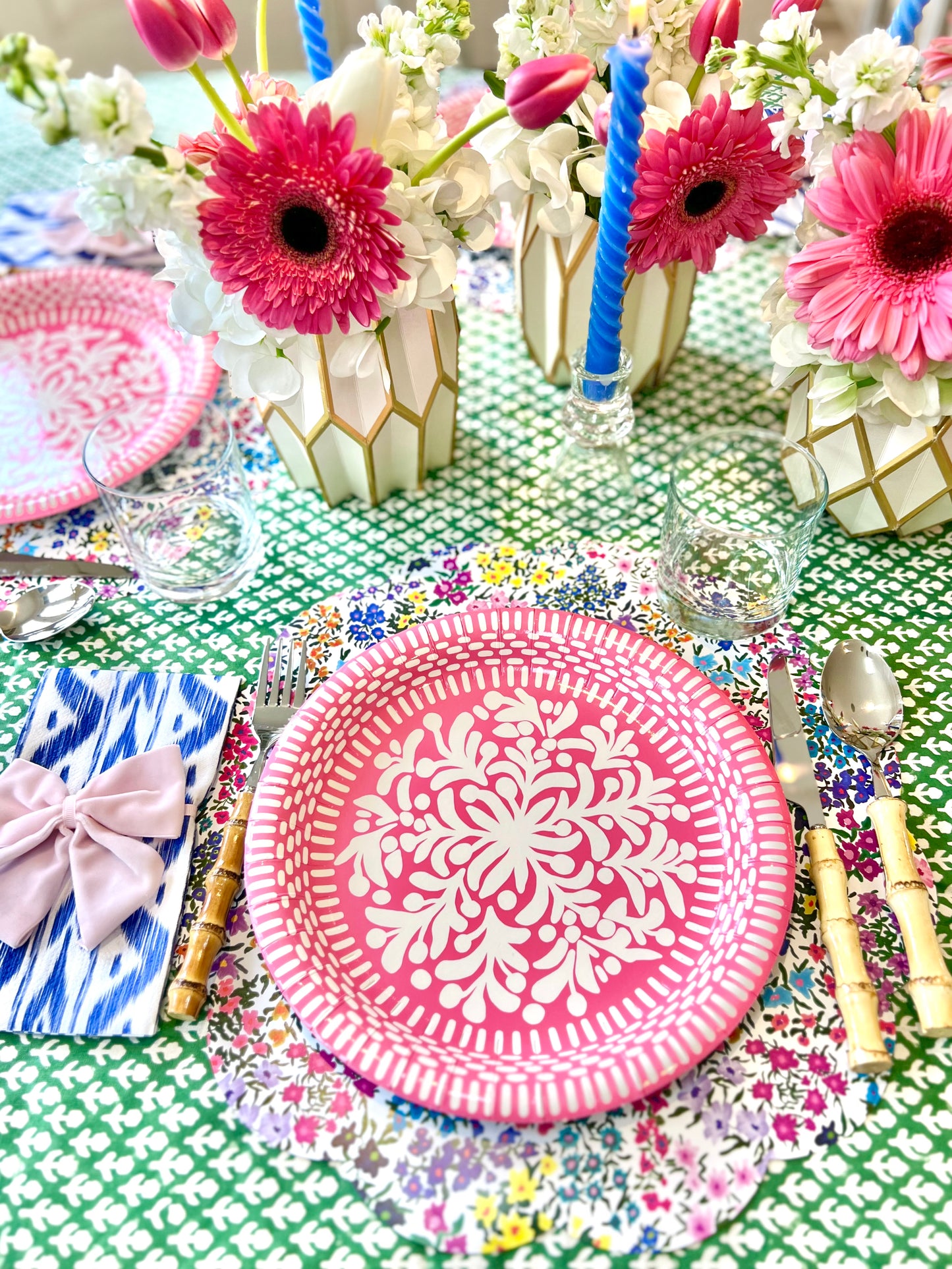 Pink Heavy Duty Paper Plates