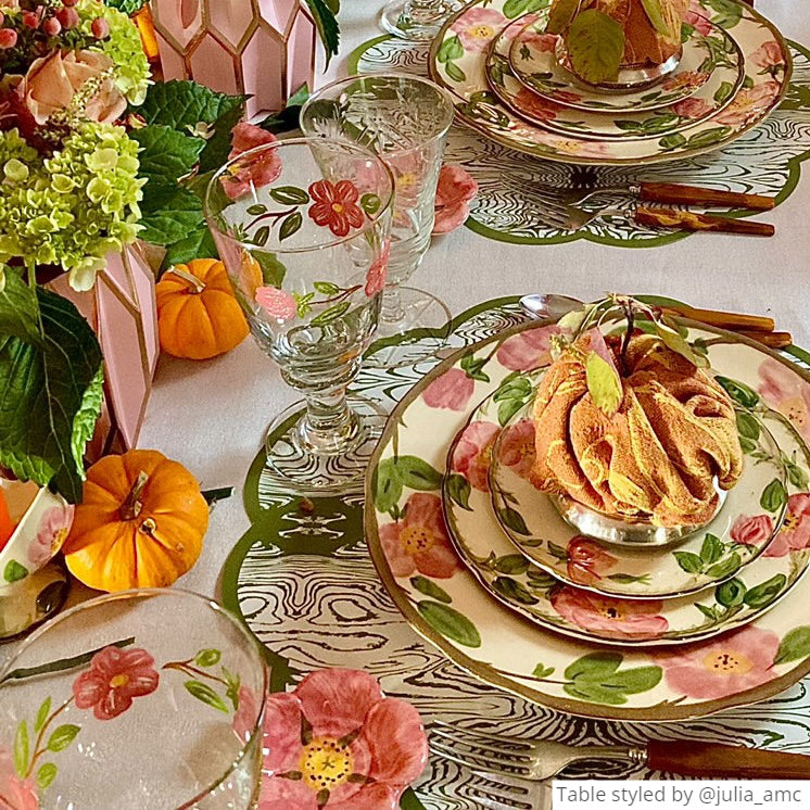 Wood x Cotton & Quill Scalloped Paper Placemats