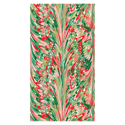 Marble Linen-feel Paper Dinner Napkins / Guest Towels