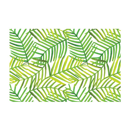 Green Leaf Paper Placemats