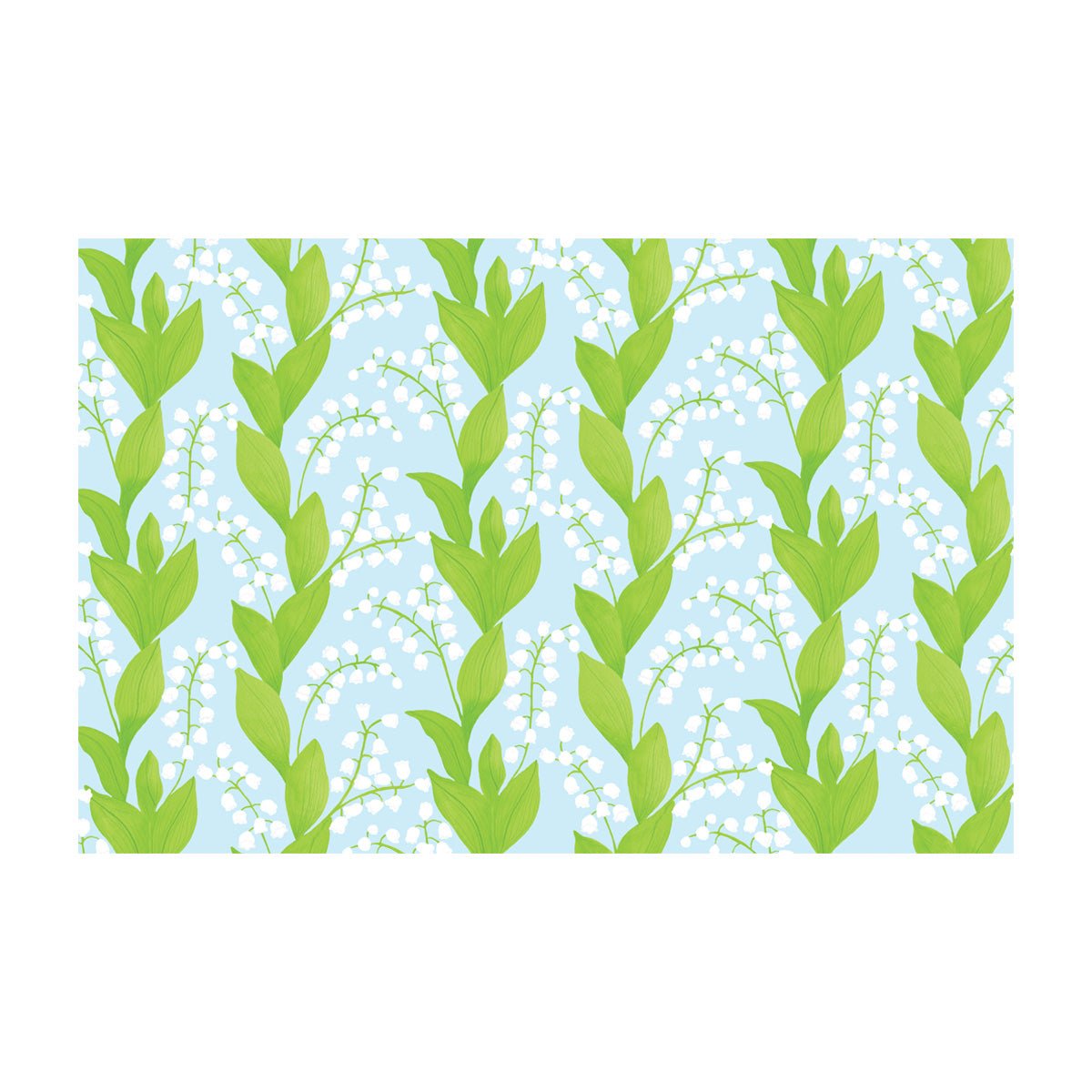 Lily of the Valley Paper Placemats