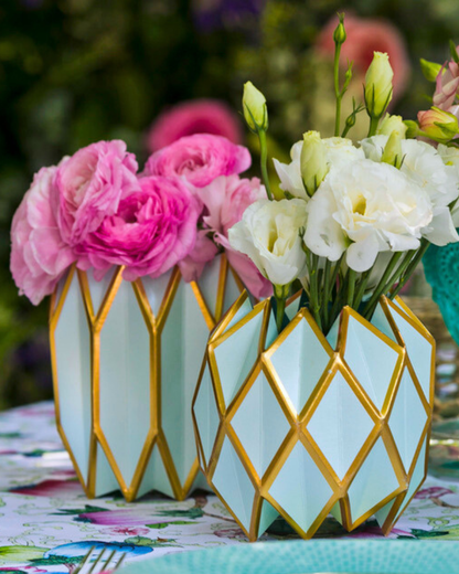 Tiffany Paper Vase Wraps
