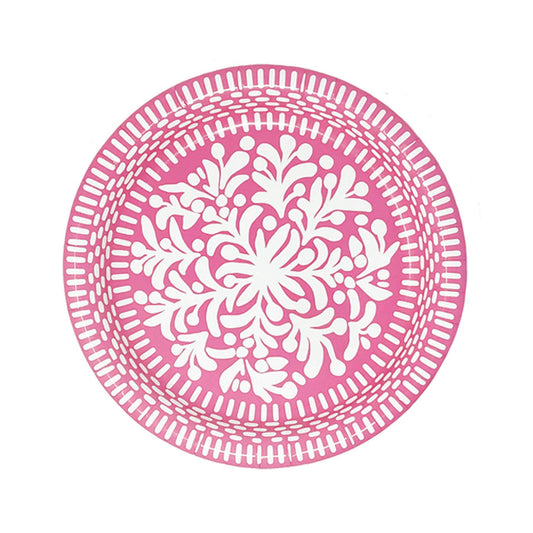 Pink Heavy Duty Paper Plates
