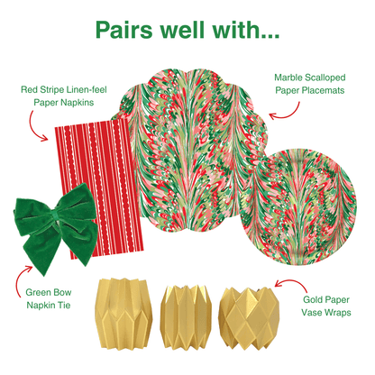 Marble Heavy-duty Paper Plates