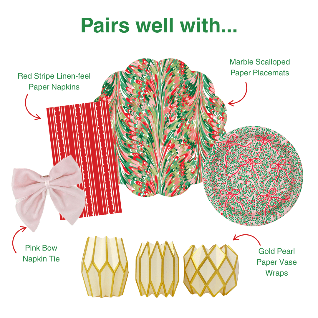 Bow Garden Heavy-duty Paper Plates