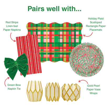 Bow Garden Heavy-duty Paper Plates