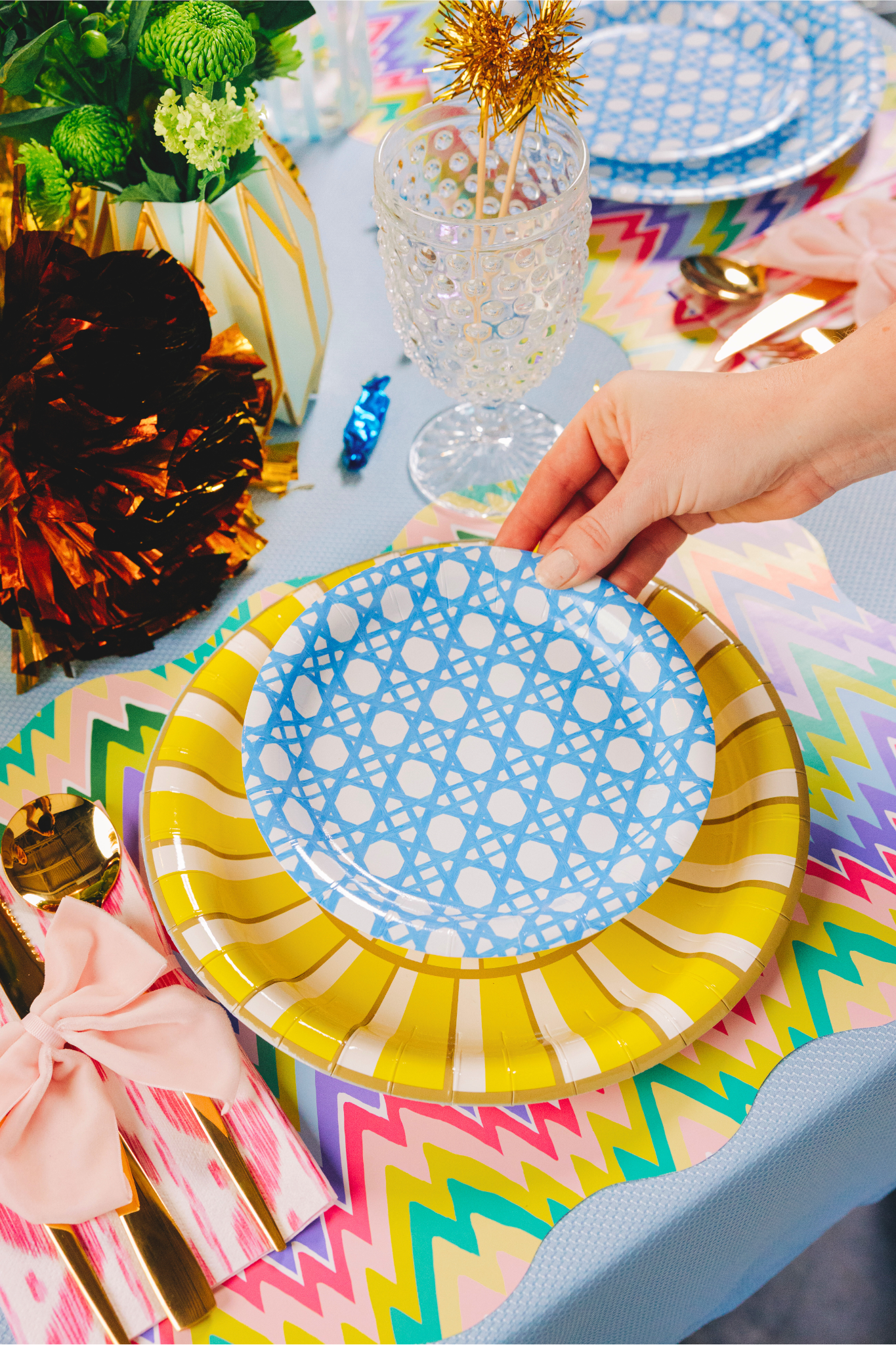 Blue Cane Premium Weight Paper Plates