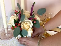 Gold Paper Vase Wraps