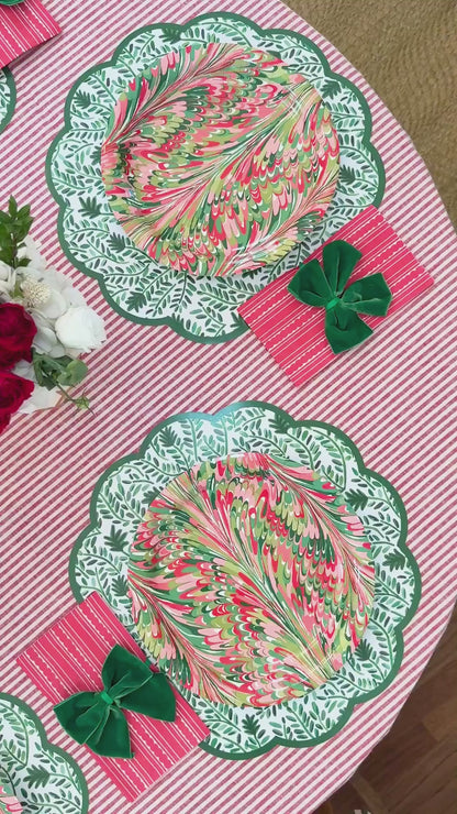 Vine 1 Table Bundle (Placemats + 10" Plates + Napkins)